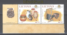 Litauen Mi # 1070/71 Volkskundliches Museum Alytus postfrisches Paar (30263)