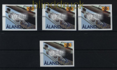 Aland Automatenmarken 1997 postfrisch Gallionsfigur Mneme (29039)