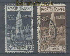Italien Mi #  105/06 gestempelt Markuskirche Venedig (43760)