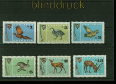 Bulgarien Mi # 1691/96 Jagdwild postfrisch (40558)