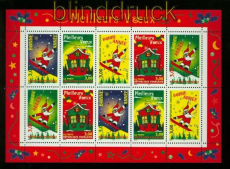Frankreich Mi # 3343/47 Grumarken postfrischer Kleinbogen (42144)