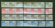 Frankreich Mi # 2314/17 (7) Vorausentwertungen postfrisch (35037)