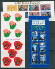 Frankreich 3 verschiedene MH und Folienbltter postfrisch (27001)