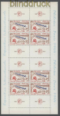 Frankreich Mi # 1480 Philatelic 1964 postfrischer Kleinbogen (35706)