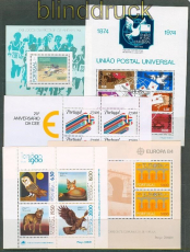Portugal vier postfrische Blcke und ein gestempelter Block (27666)
