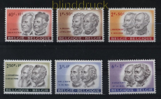 Belgien Mi # 1236/44 postfrisch Persnlichkeiten (29016)