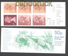 Gro�britannien 2 x Markenheftchen Mi # 77 C b postfrisch (30205)