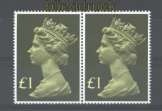 Grobritannien Mi # 732 Freimarke: Knigin Elizabeth II waagerechtes Paar postfrisch (30154)