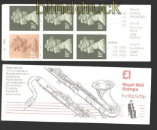 Gro�britannien 2 x Markenheftchen Mi # 79 c postfrisch (30208)