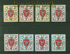Isle of Man Porto Mi # 1/8 I postfrisch (34887)