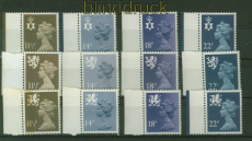Gro�britannien Regionalmarken 1981 postfrisch (34745)