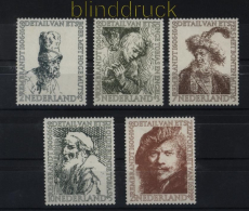 Niederlande Mi # 672/76 postfrisch Sommermarken 1956 (33551)