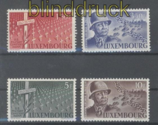 Luxemburg Mi # 423/25 postfrisch George S. Patton (44458)