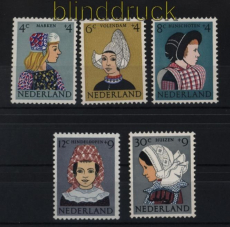 Niederlande Mi # 756/59 postfrisch Voor het Kind 1960 (33557)