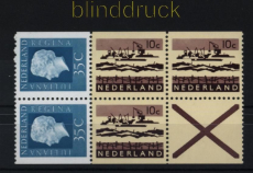 Niederlande Heftchenblatt Mi # 13 postfrisch (33560)