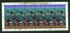 UNO Genf Mi # 213/14 im Zusammendruckbogen postfrisch Saubere Meere (34894)