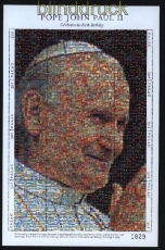 Palau Mi # 1836/43 80. Geburtstag von Papst Johannes Paul II.postfrischer Kleinbogen (30654)