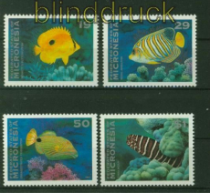Mikronesien Mi # 273/76 Fische postfrisch (41960)