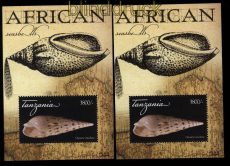 Tansania 2011 Block Muscheln aus Afrika postfrisch (31118)