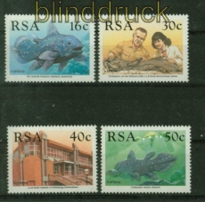 Südafrika Mi # 766/69 Komoren-Quastenflosser postfrisch (41403)
