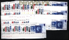 St. Helena 18 x Mi # 954/59 150 Jahre Briefmarken von St. Helena postfrisch  (30771)
