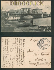 Marine-Schiffspost MSP # 183 1. Torpedoboots-Halbflottille 1916 (25511)