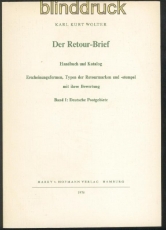 Karl Kurt-Wolter: Der Retour-Brief Ausgabe 1976 (70058)