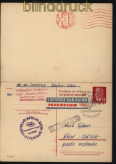 DDR GSK P 65 Frage und Antwortteil Erstflug Interflug Berlin - Kiew 5.6.1966 (29218)
