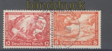 dt. Reich Zusammendrucke Mi # W  55 gestempelt (45591)