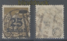 dt. Reich Mi # 283 gestempelt geprft Infla Berlin (44781)