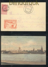 Belgien farb-AK Exposition universelle de Liege 1905 mit Ausstellungszudruck (45464)