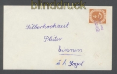Bund Vinnen ber Sgel Landpoststempel Ortsdrucksache Vinnen (45697)