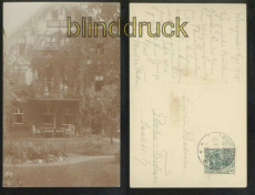 WERNINGERODE sw-Foto-AK Haus Blume 1915 (d0221)