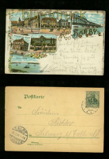 BARBY farb-Litho-AK sechs Ansichten 1906 (d6681)