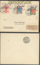 Flugpost Gelsenkirchen-Berlin 28.8.1919 (45828)