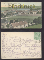 Ybbs a. d. Donau farb-AK Totalansicht 1911 (a2167)