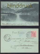 Zell am See sw-AK Mondscheinkarte 1900 (a2184)