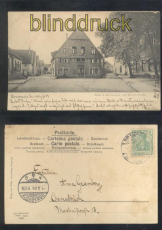 Bramsche sw-AK Blick in die Grossen- und Mnsterstasse 1904 (d7509)