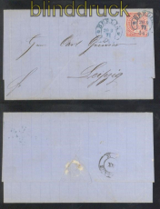 NDP Mi # 16 EF Hufeisenstempel Berlin Spalink # 1N3b  (46284)