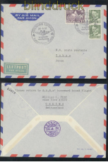 Dnemark SAS Erstflug 25.4.1951 nach Tokio (46780)