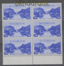 Norwegen Mi # 197 (6) postfrisch Fremdenverkehr (46353)