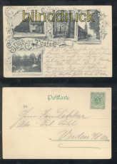 Tostedt sw-AK Gruss aus .... 4 Ansichten ca. 1899 (d7583)