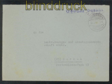 Strasskirchen Gebhr bezahlt Fernbrief 18.5.1946 (46673)