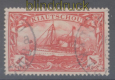 Kiautschou Mi # 24 B gestempelt TSINTAU (47114)