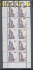 Bund Mi # 1811 postfrisch Sehenswrdigkeiten kompletter 10er-Bogen (47025)