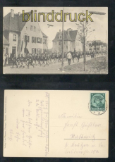 Zossen sw-AK Truppenlager mit Flugzeug und Zeppelin 1933 (d7680)