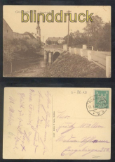 Grosspostwitz sw-AK Spreebrcke 1925 (d7715)