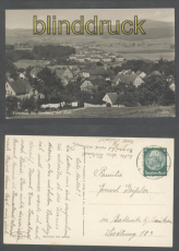 Kirschau Sa. sw-AK Siedlung mit Bad 1935 (d7717)