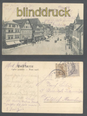 Gmnd sw-AK Marktplatz 1906 (d7609)