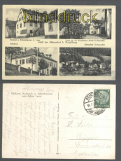 Altneudorf bei Heidelberg sw-AK vier Ansichten 1937 (d7611)